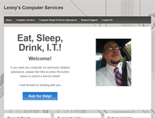 Tablet Screenshot of lennysh.com